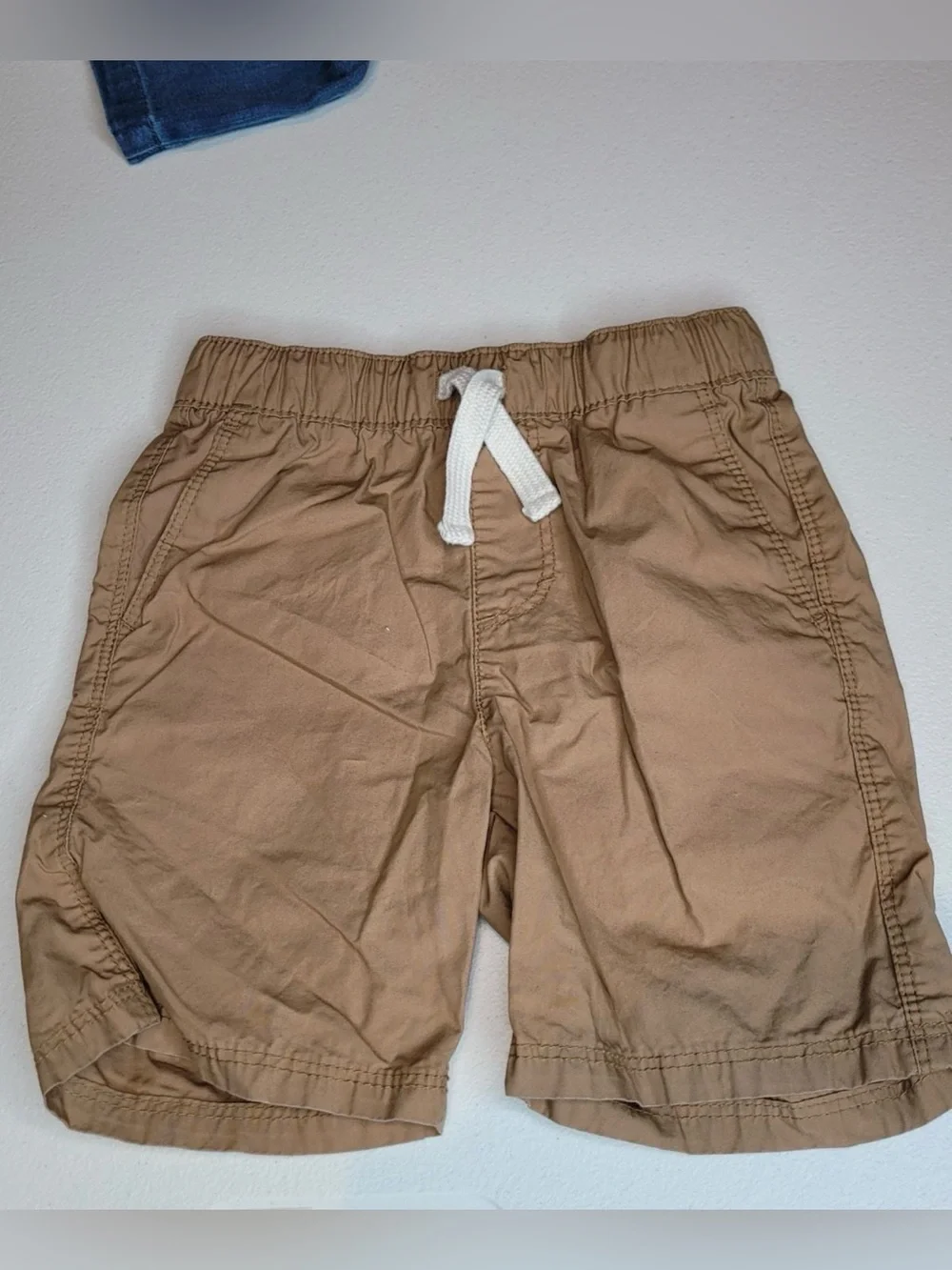 Boys 2-Pack Shorts Size 3T Garanimals Denim + Old Navy Khaki